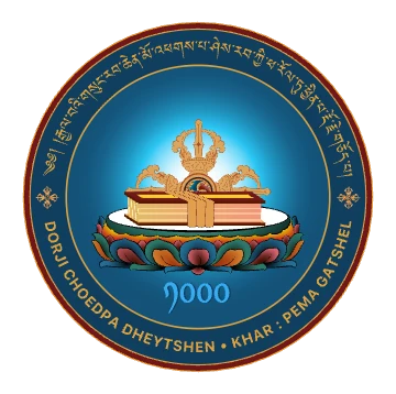 Dorji Choedpa Dheytshen logo, Khar, Pema Gatshel